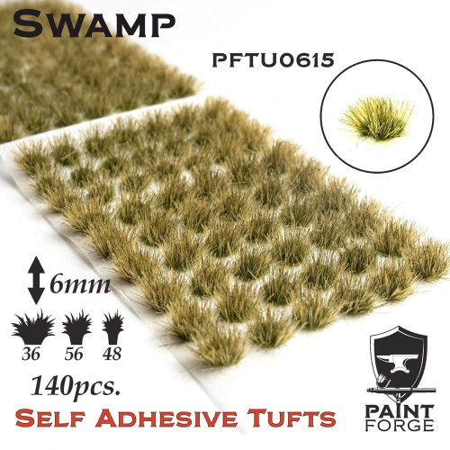 Przejdź do produktu PAINT FORGE TU0615 - Kępy traw 6 mm x 120 szt - Swamp