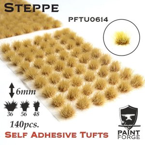 PAINT FORGE TU0614 - Kępy traw 6 mm x 120 szt - Steppe