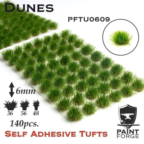 Przejdź do produktu PAINT FORGE TU0609 - Kępy traw 6 mm x 120 szt - Dunes