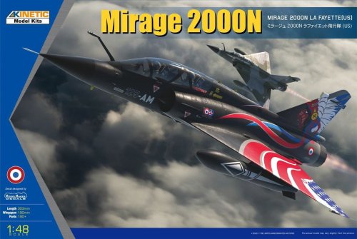 Przejdź do produktu Kinetic 48124 - 1:48 Mirage 2000N La Fayette US