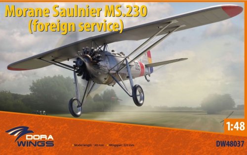 Przejdź do produktu Dora Wings DW 48037 - 1:48 Morane Saulnier MS.230 Foreign Service
