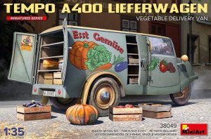 Miniart 38049 - 1:35 Tempo A400 Lieferwagen Vegetable Delivery Van