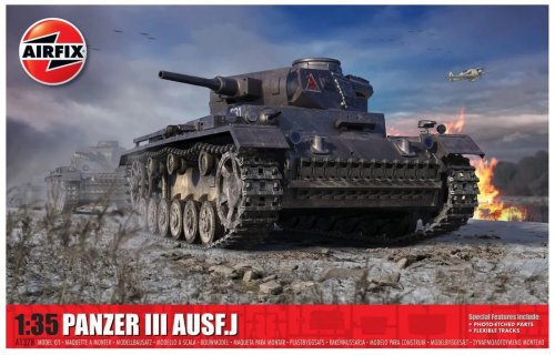 Przejdź do produktu Airfix 1378 - 1:35 Panzer III Ausf.J