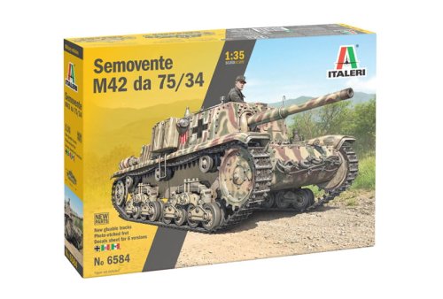 Przejdź do produktu Italeri 6584 - 1:35 Semovente M42 da 75/34