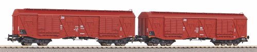 Przejdź do produktu PIKO 58259 H0 - Zestaw 2 wagonów krytych typu 401Ka Gags-t PKP