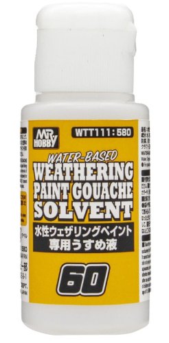 Przejdź do produktu Mr.Hobby WTT111 - Rozcieńczalnik do farb Mr. Water Based Weathering 60 ml