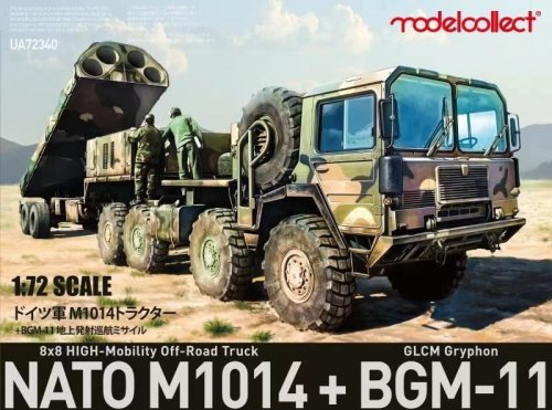 Przejdź do produktu Modelcollect UA72340 - 1:72 NATO M1014 8X8 High-Mobility Off-Road Truck + BGM-11 GLCM Gryphon