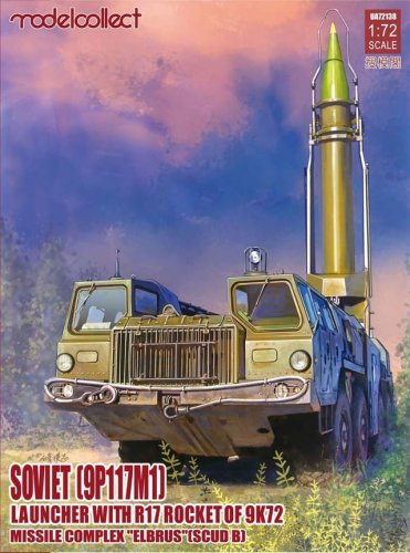 Przejdź do produktu Modelcollect UA72138 - 1:72 Soviet 9P117M1 Launcher With R17 Rocket Of 9K72 Missile Complex Elbrus SCUD B