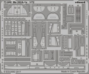 Eduard 73600 - 1:72 Me 262A-1a