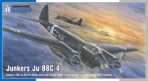 Przejdź do produktu SPECIAL HOBBY 48177 - 1:48 Junkers Ju 88C-4 Night Fighter