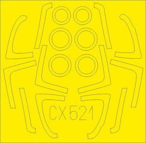 EDUARD CX521 - 1:72 F/A-18E Tface