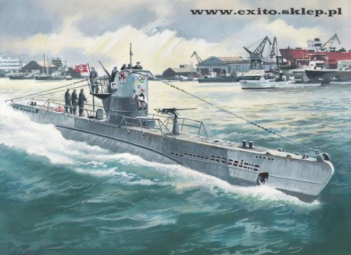Przejdź do produktu ICM S.010 - 1:144 U-Boat Type IIB (1943) German Submarine