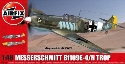 Przejdź do produktu AIRFIX 05122A - 1:48 Messerschmitt Bf 109E-4/N Trop
