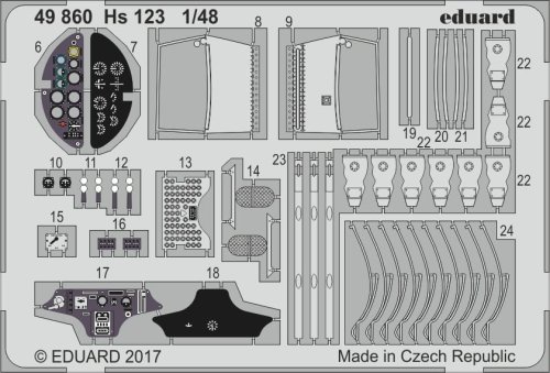 Przejdź do produktu EDUARD 49860 - 1:48 Hs 123