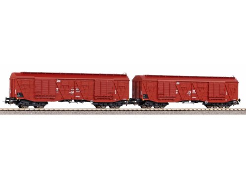 Przejdź do produktu PIKO 58376-3 H0 - Zestaw 2 wagonów krytych typ 401Ka PKP Cargo