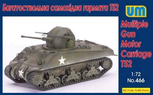 Przejdź do produktu Unimodels 466 - 1:72 Multiple Gun Motor Carriage T52