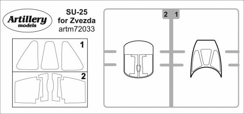 Przejdź do produktu Fly Artm72033 - 1:72 Su-25