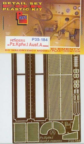 Przejdź do produktu PART P35184 - 1:35 Pz.Kpfw.I Ausf.A fenders