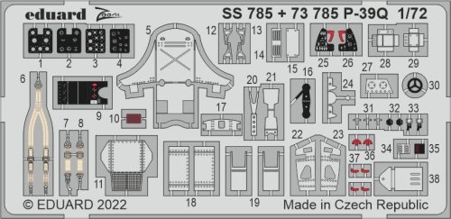 Przejdź do produktu Eduard SS785 - 1:72 P-39Q