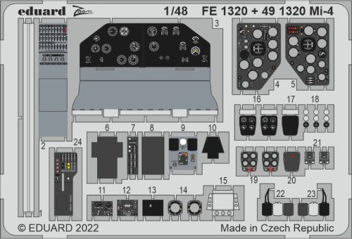 Przejdź do produktu Eduard FE1320 - 1:48 Mi-4