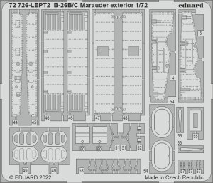 Eduard 72726 - 1:72 B-26B/C Marauder exterior