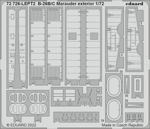 Przejdź do produktu Eduard 72726 - 1:72 B-26B/C Marauder exterior