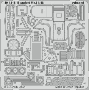 Eduard 491318 - 1:48 Beaufort Mk.I