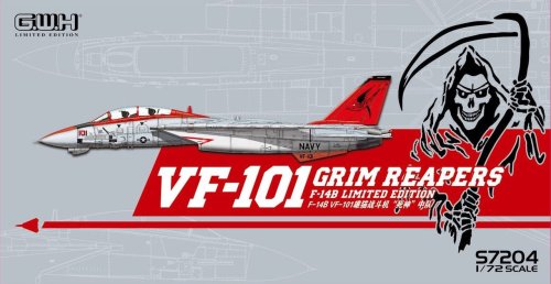 Przejdź do produktu Great Wall Hobby S7204 - 1:72 F-14B Tomcat VF-101 Grim Reapers Limited Edition