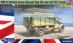 Gecko Models 35GM0072 - 1:35 WWII British Army Closed Cab 30-cwt 4X2 GS Truck