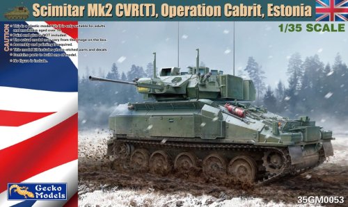Przejdź do produktu Gecko Models 35GM0053 - 1:35 Scimitar Mk2 CVR(T), Operation Cabrit, Estonia