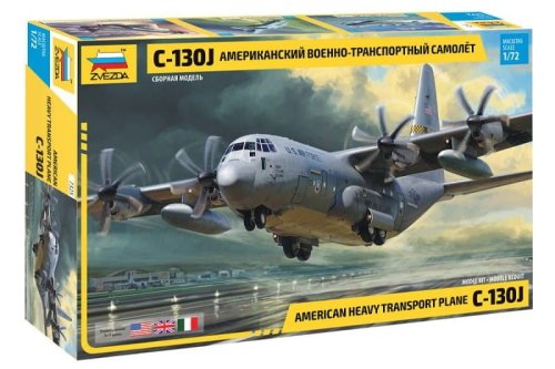 Przejdź do produktu Zvezda 7325 - 1:72 C-130J American Heavy Transport Plane