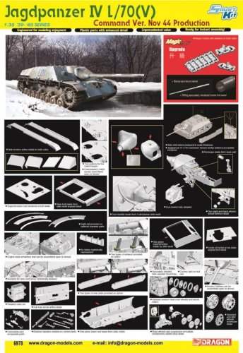 Przejdź do produktu Dragon 6978 - 1:35 Jagdpanzer IV L/70 (V) Nov. 44 Production