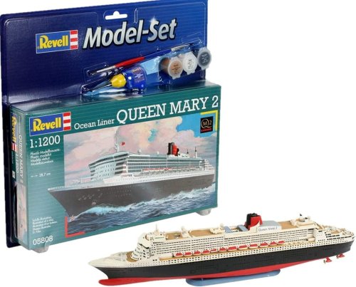 Przejdź do produktu Revell 65808 - 1:1200 Queen Mary 2 model z farbami