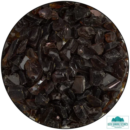 Przejdź do produktu Geek Gaming Scenics - Posypka modelarska Base Ready Amber Glass Rock 1-10mm