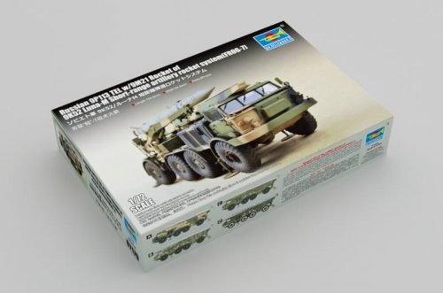 Przejdź do produktu Trumpeter 07179 - 1:72 Russian 9P113 TEL w/9M21 Rocket of 9K52 Luna-M Short-range artillery rocket system FROG-7