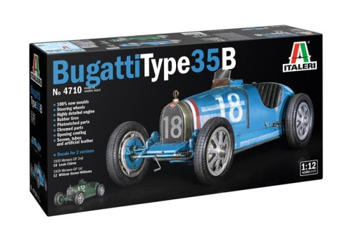 Przejdź do produktu Italeri 4710 - 1:12 Bugatti Type 35 B