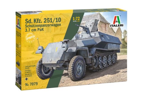Przejdź do produktu Italeri 7079 - 1:72 Sd.Kfz. 251 /10 3.7cm PaK