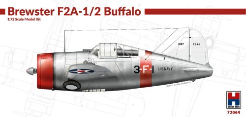 Przejdź do produktu Hobby 2000 72064 - 1:72 Brewster F2A-1/2 Buffalo