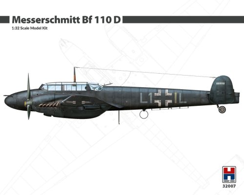 Przejdź do produktu Hobby 2000 32007 - 1:32 Messerschmitt Bf 110 D