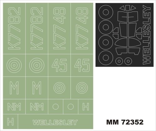 Przejdź do produktu Montex MM72352 - 1:72 Vickers Wellesley I