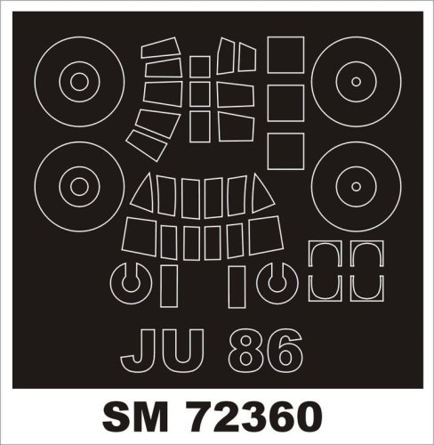 Przejdź do produktu Montex SM72360 - 1:72 Junkers Ju 86