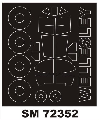 Przejdź do produktu Montex SM72352 - 1:72 Vickers Wellesley I