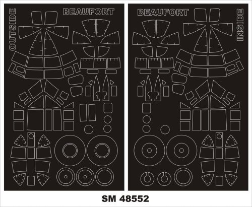 Przejdź do produktu Montex SM48552 - 1:48 Bristol Beaufort