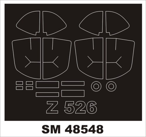 Przejdź do produktu Montex SM48548 - 1:48 Zlin 526