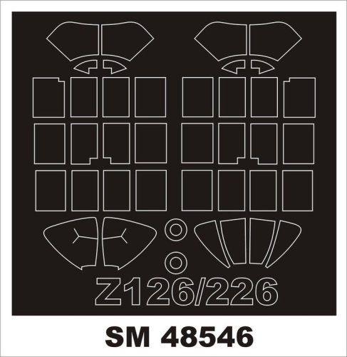 Przejdź do produktu Montex SM48546 - 1:48 Zlin 126/226