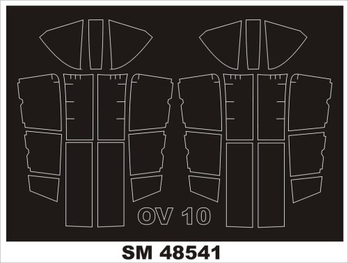 Przejdź do produktu Montex SM48541 - 1:48 OV-10 Bronco