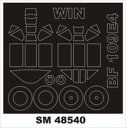 Przejdź do produktu Montex SM48540 - 1:48 BF 109E-4