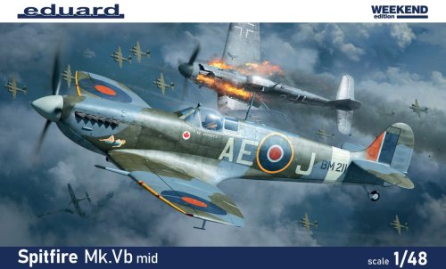 Przejdź do produktu Eduard 84186 - 1:48 Spitfire Mk.Vb mid