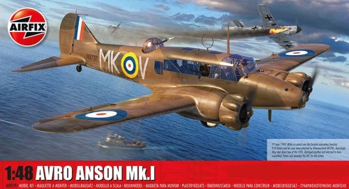 Przejdź do produktu Airfix 09191 - 1:48 Avro Anson Mk.I