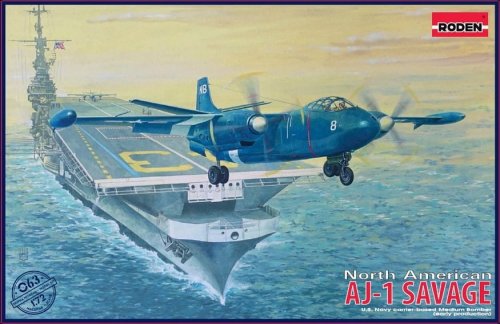 Przejdź do produktu Roden 063 - 1:72 North American AJ-1 Savage